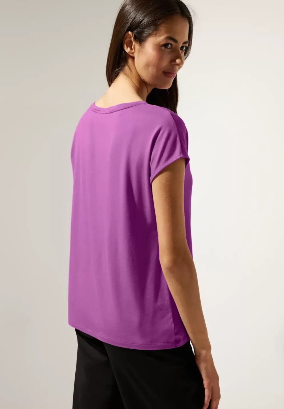 Shiny Materialmix Shirt