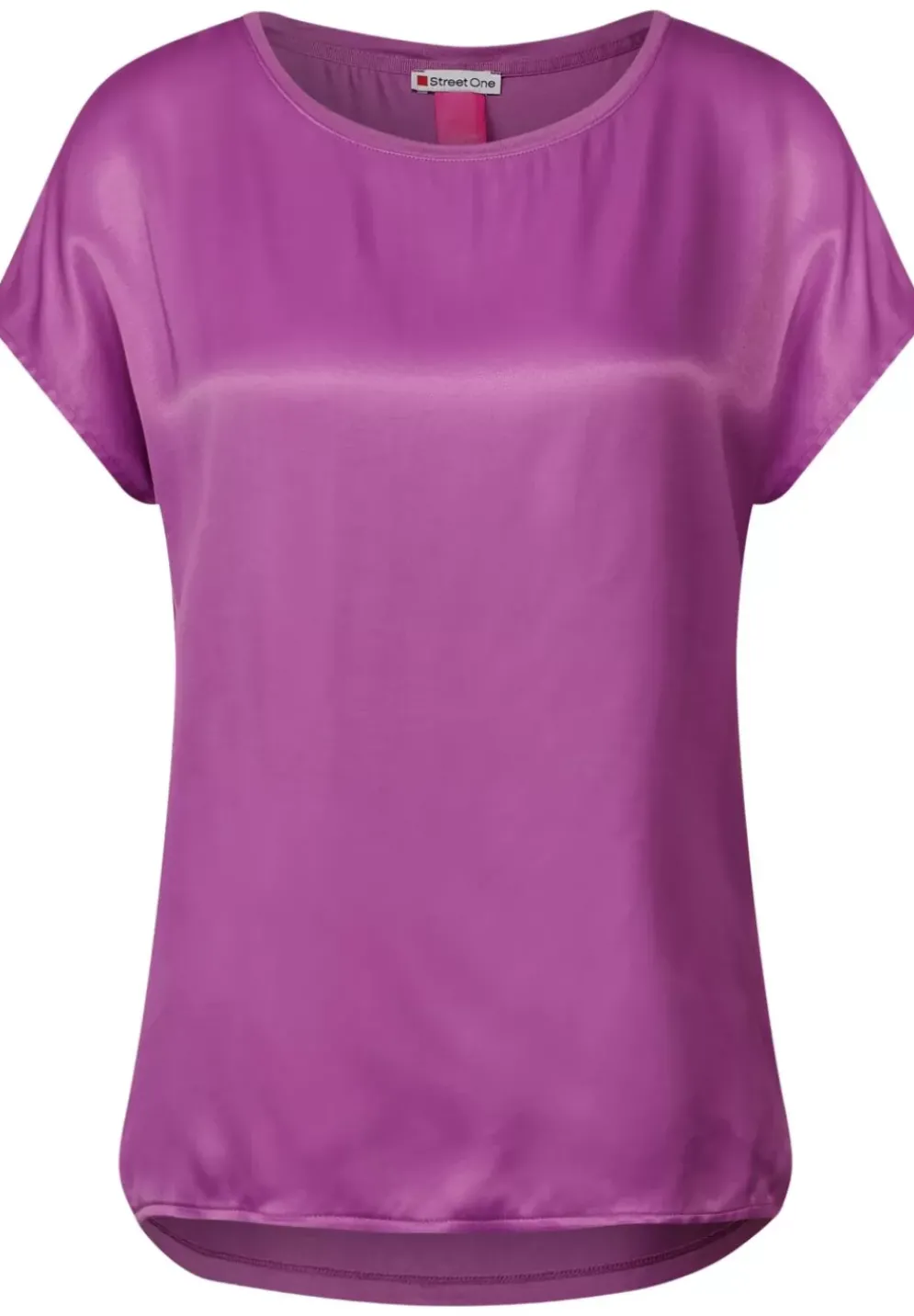 Shiny Materialmix Shirt
