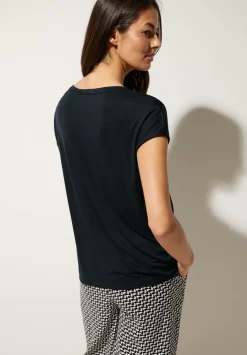 Shiny Materialmix Shirt