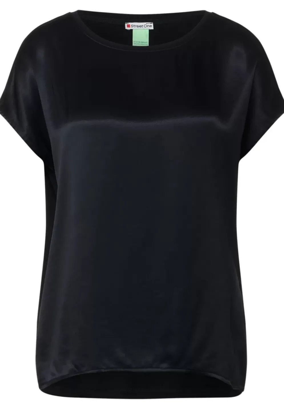 Shiny Materialmix Shirt