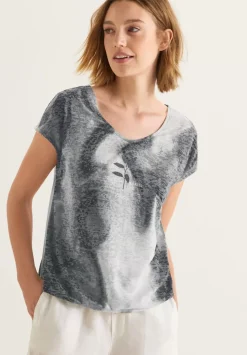 Shirt Im Batiklook