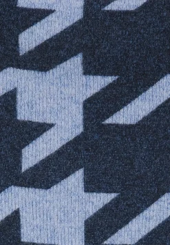 Shirt Im Hahnentritt Print
