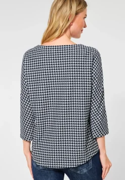 Shirt Im Jacquard Muster