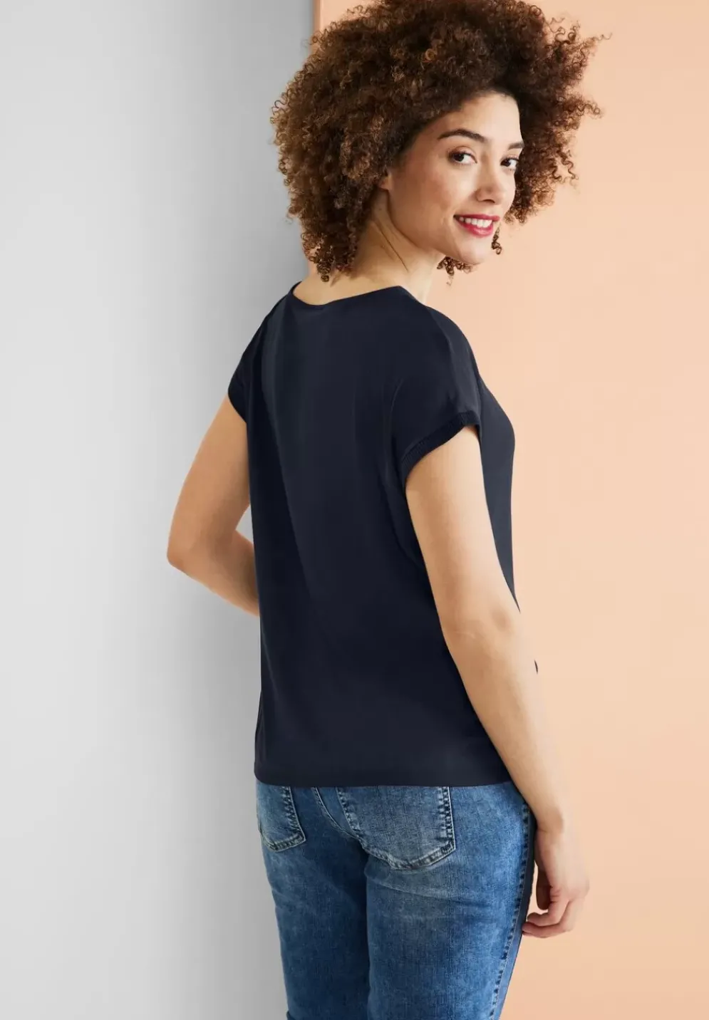 Shirt Im Materialmix