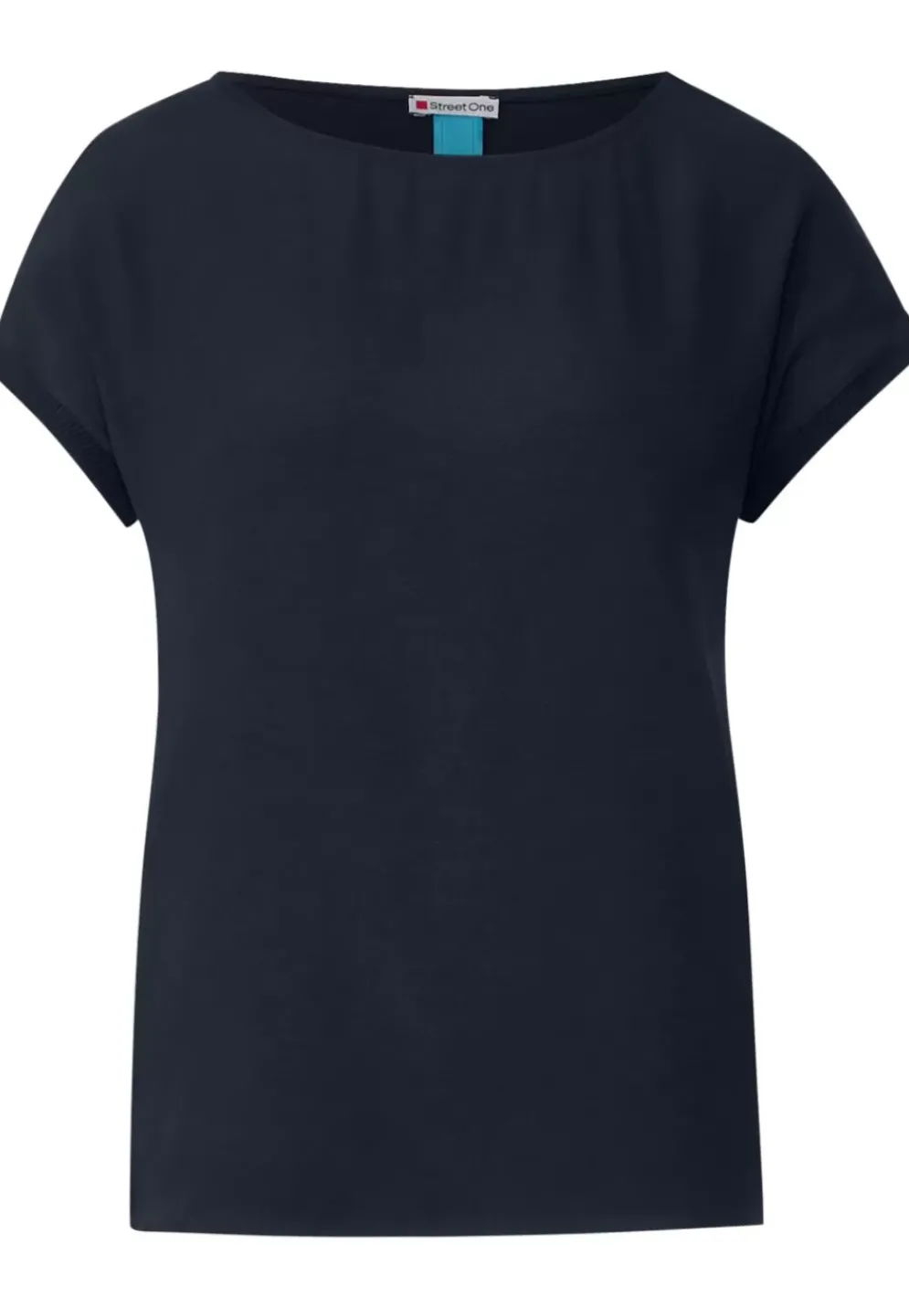 Shirt Im Materialmix