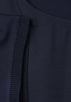Shirt Im Materialmix
