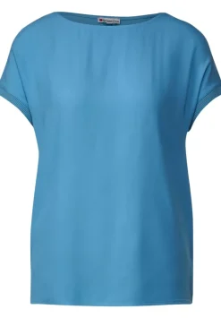 Shirt Im Materialmix