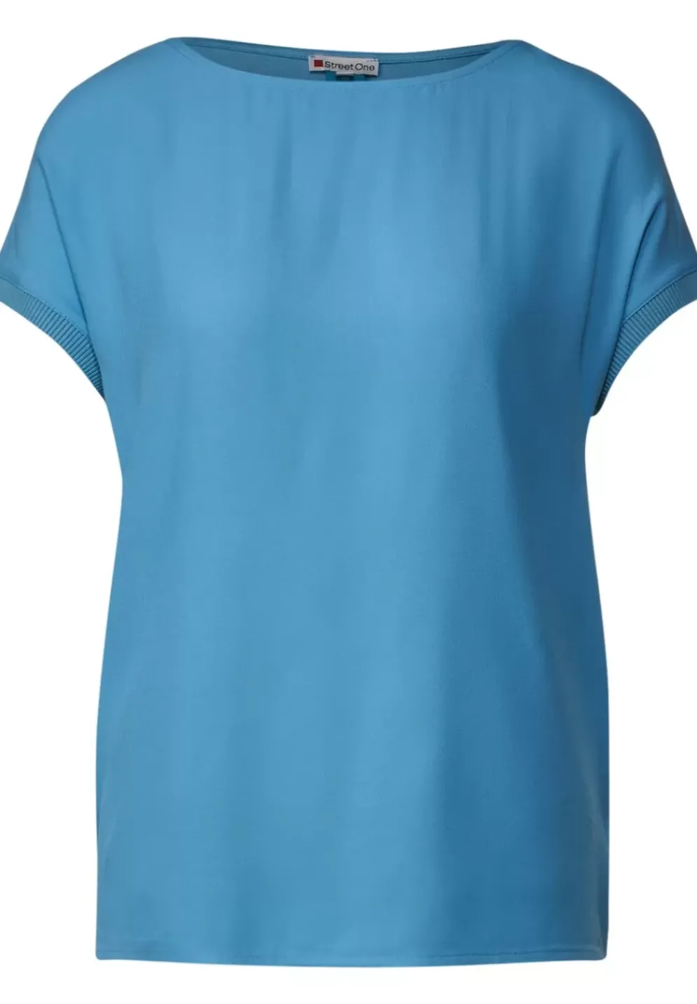 Shirt Im Materialmix