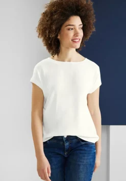 Shirt Im Materialmix