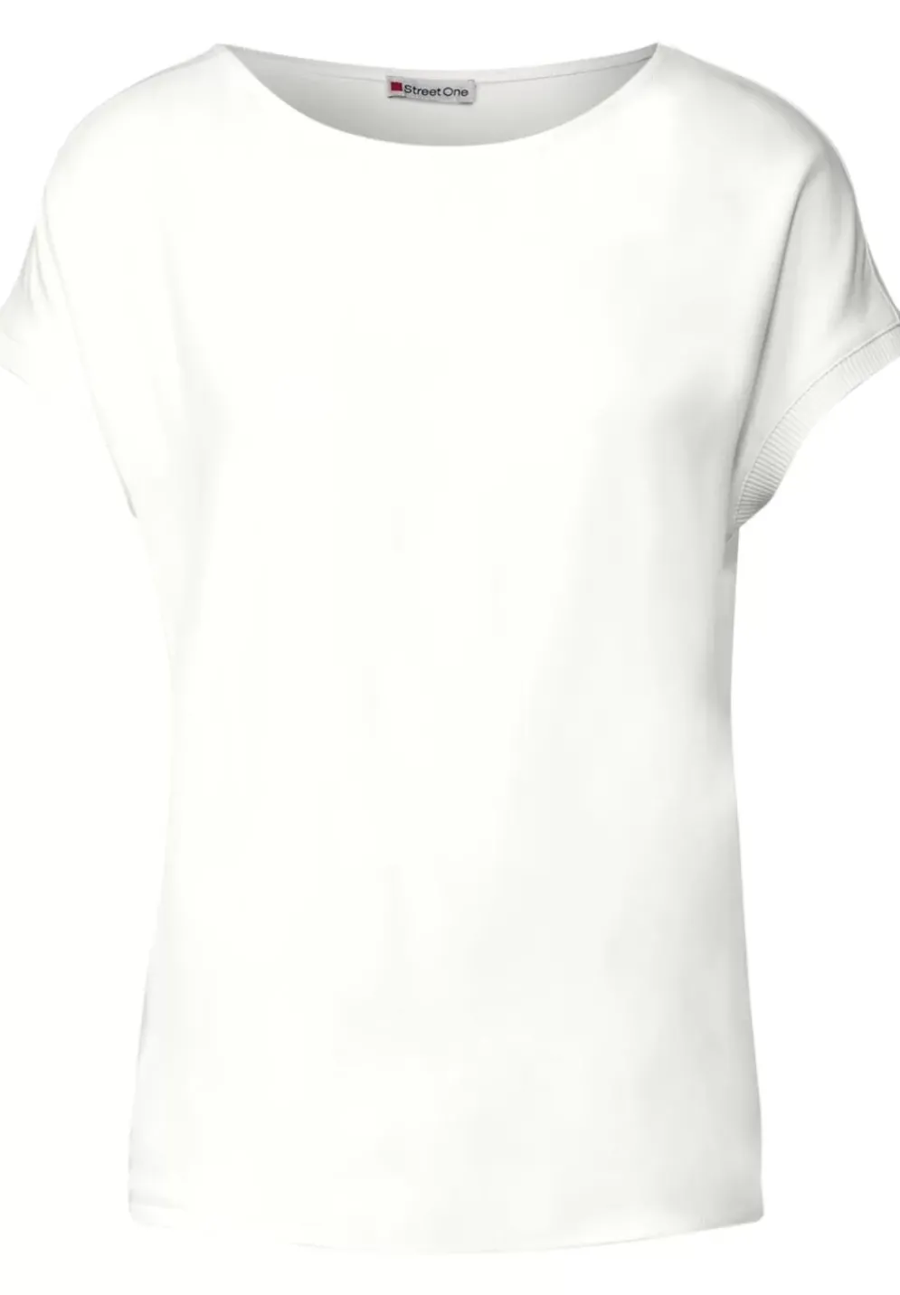 Shirt Im Materialmix