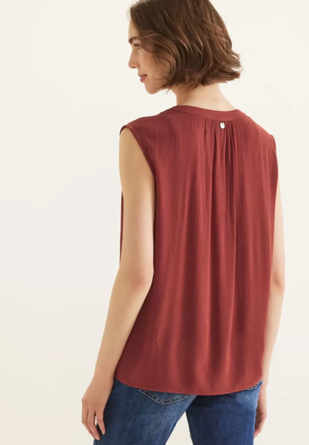 Shirt Im Materialmix