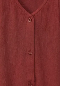 Shirt Im Materialmix