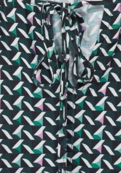 Shirt Im Materialmix