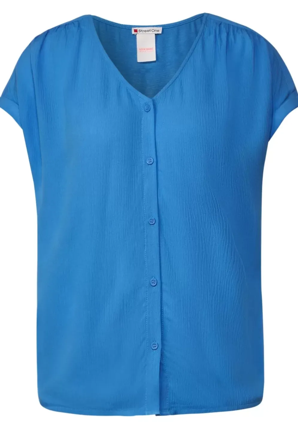 Shirt Im Materialmix