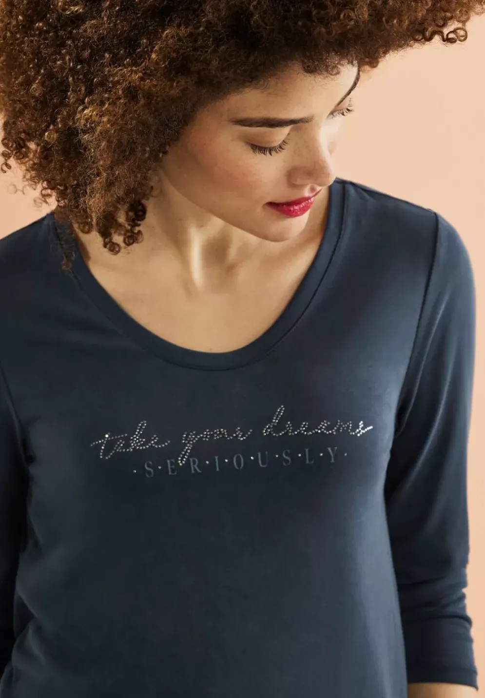Shirt Im Seiden Look