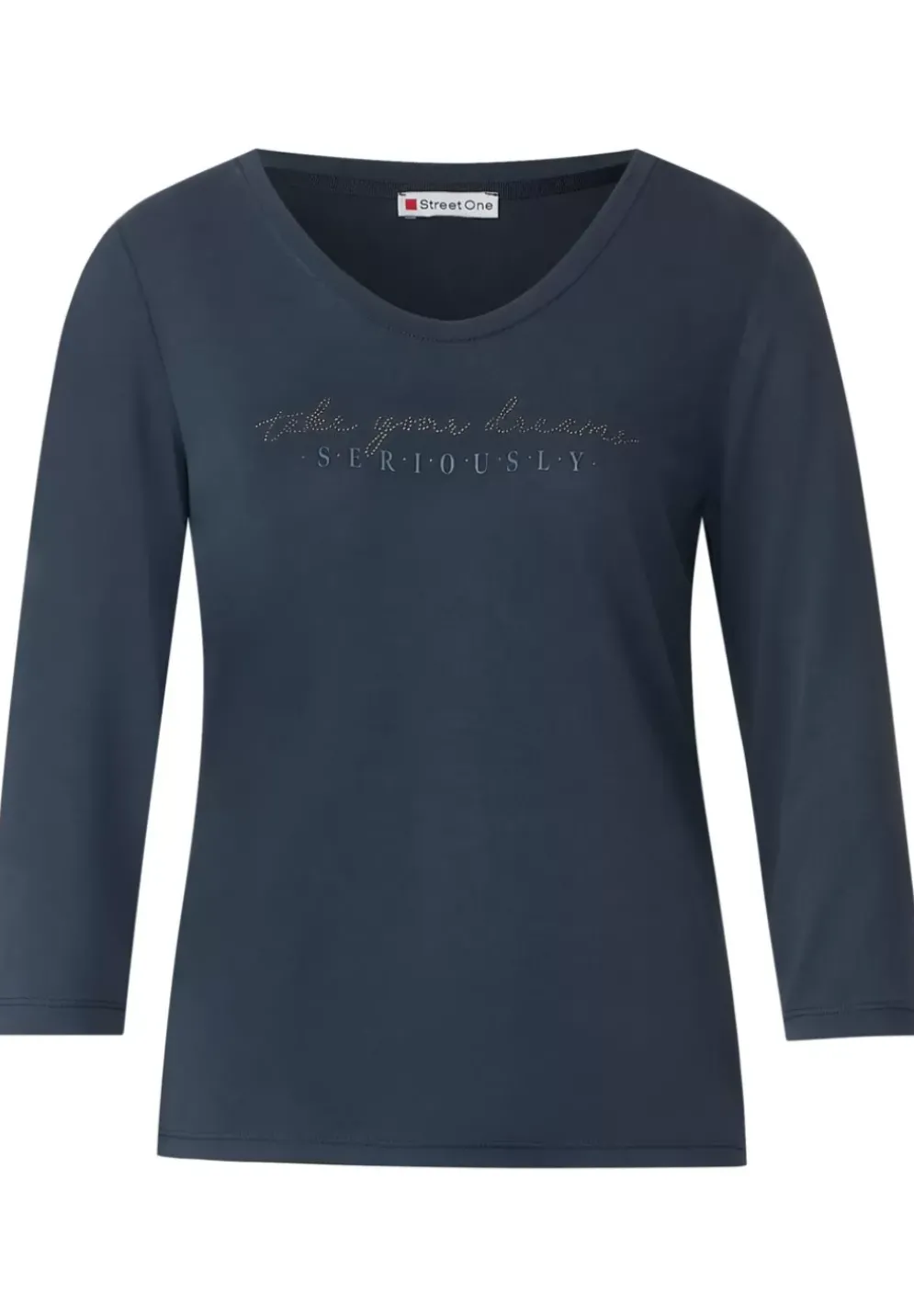 Shirt Im Seiden Look