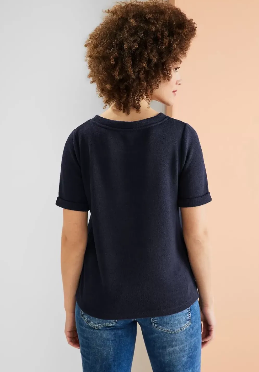 Shirt Im Strick Look