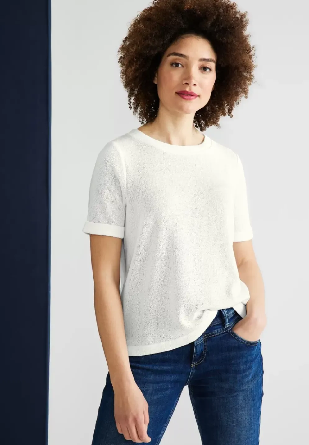 Shirt Im Strick Look