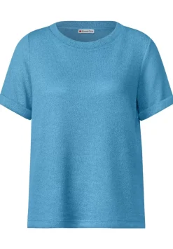 Shirt Im Strick Look
