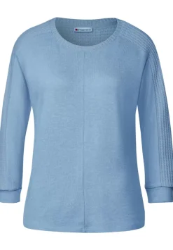 Shirt Im Strukturmix