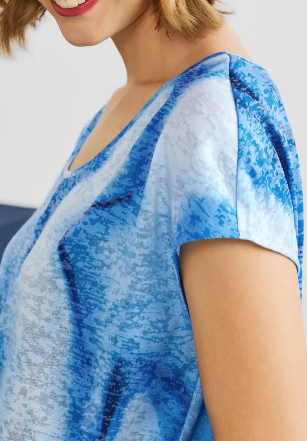Shirt In Ausbrenneroptik