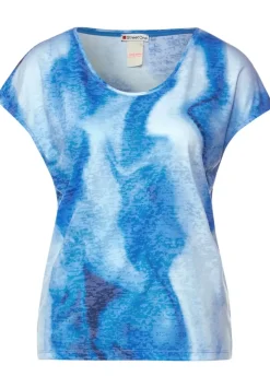 Shirt In Ausbrenneroptik