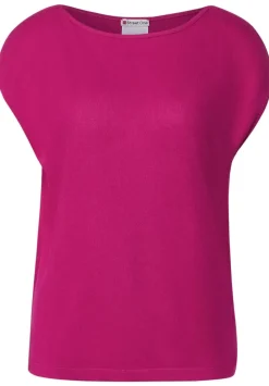 Shirt In Leichtem Strick
