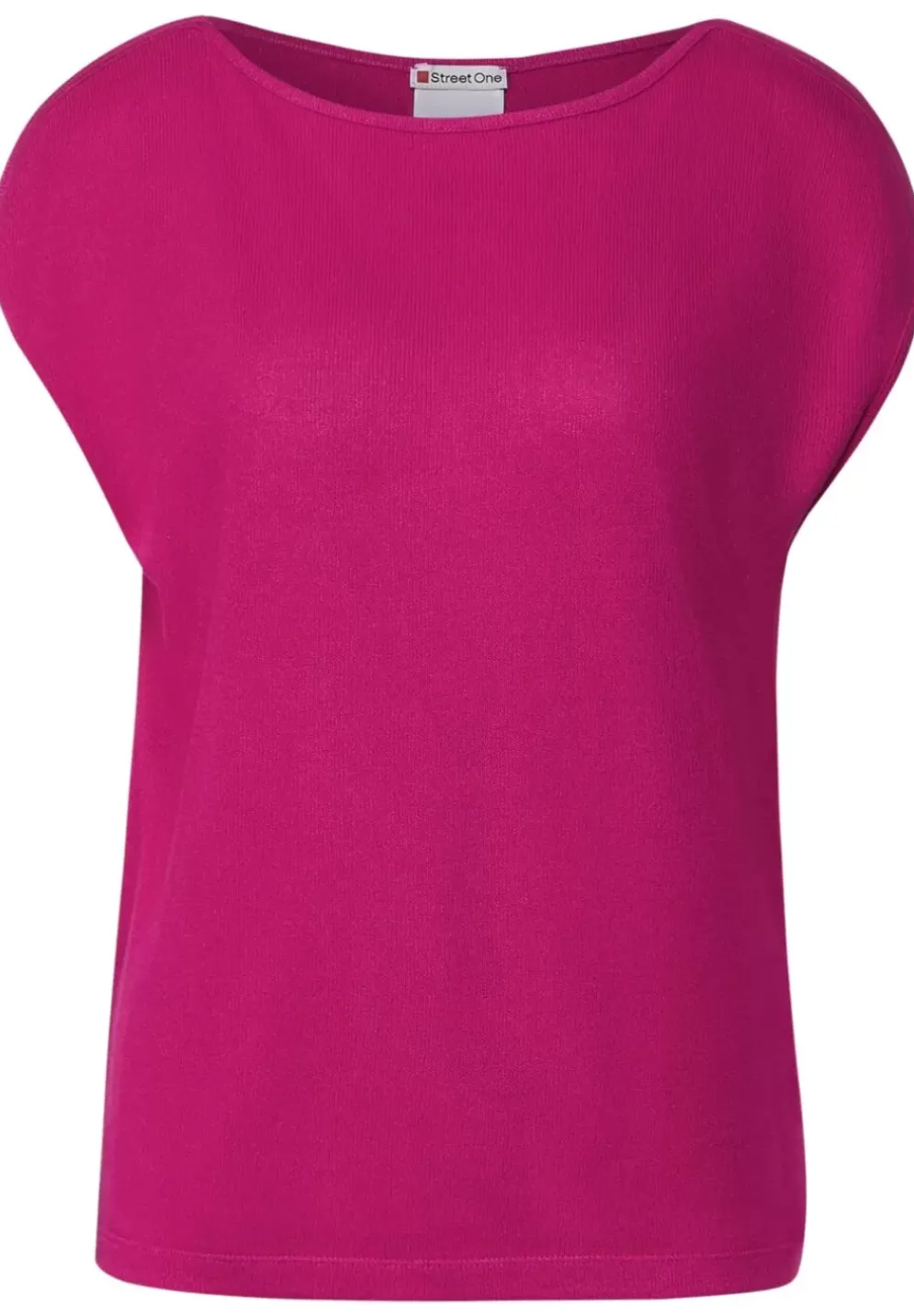 Shirt In Leichtem Strick