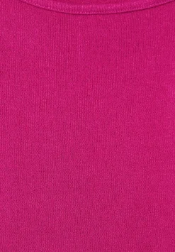 Shirt In Leichtem Strick