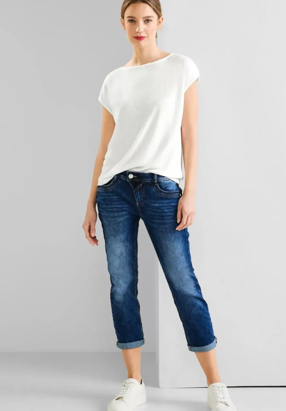Shirt In Leichtem Strick