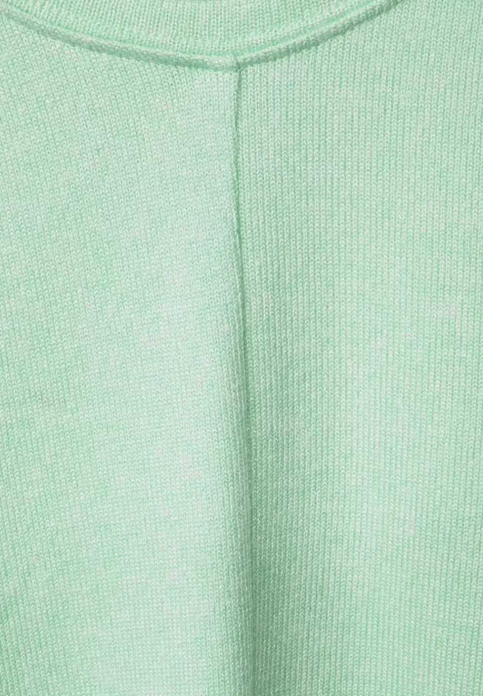 Shirt In Melange Optik