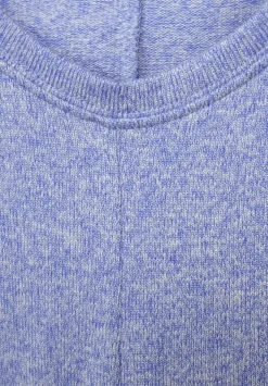Shirt In Melange Optik