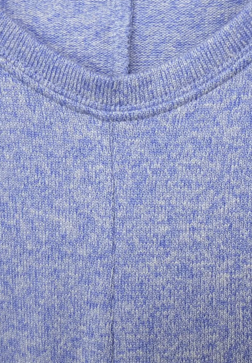 Shirt In Melange Optik