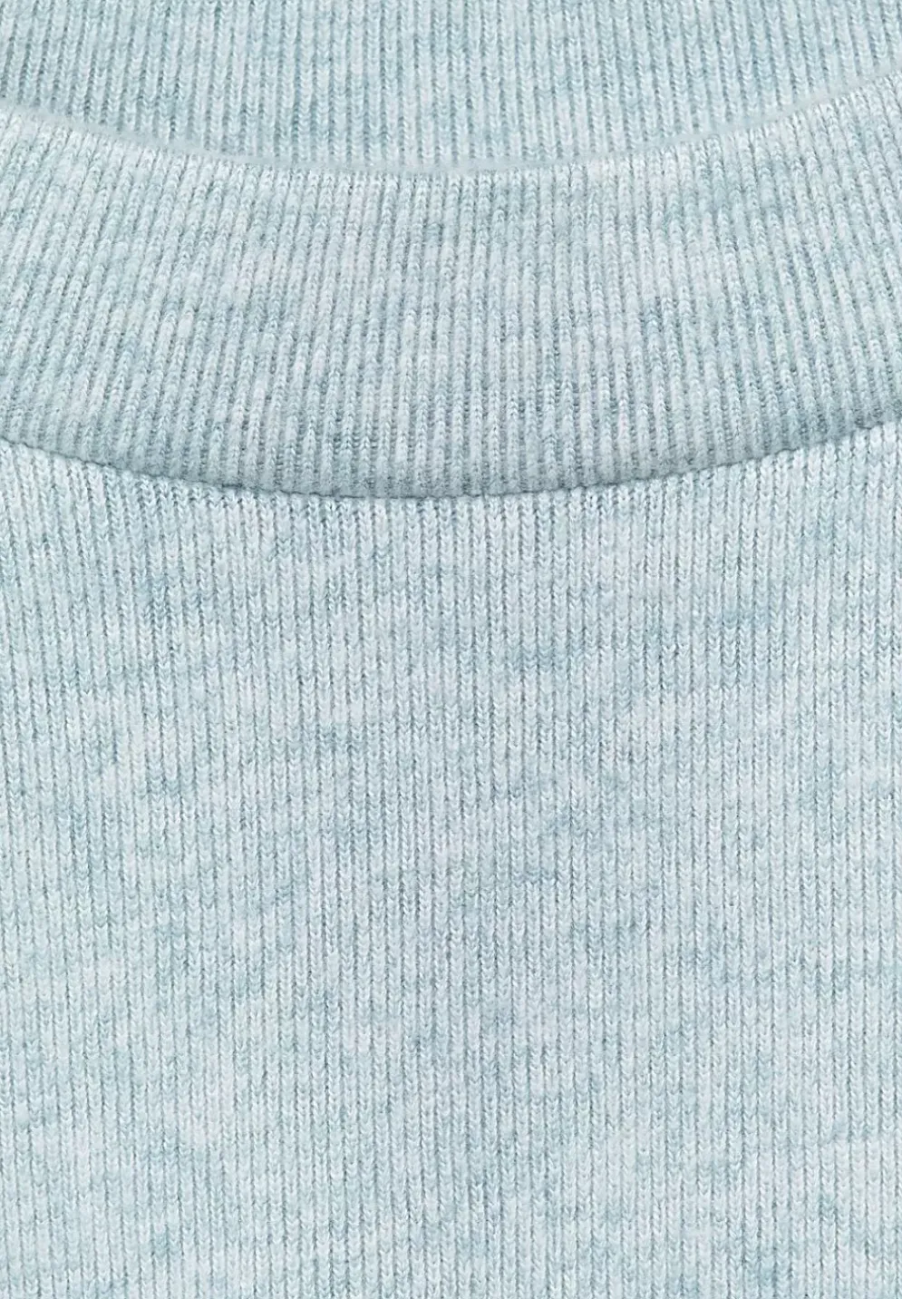 Shirt In Melange Optik