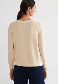 Shirt In Melange Optik
