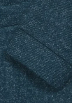 Shirt In Melange Optik