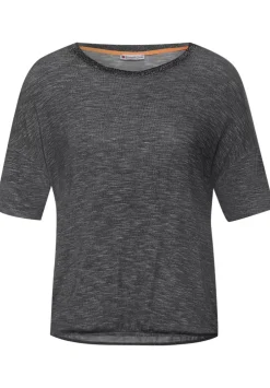 Shirt In Melangeoptik