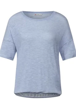 Shirt In Melangeoptik