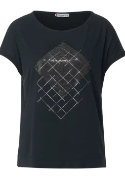 Shirt In Seidenoptik