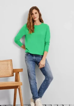 Shirt In Unifarbe