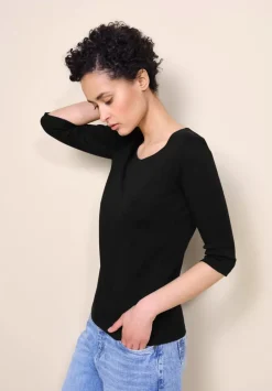 Shirt In Unifarbe