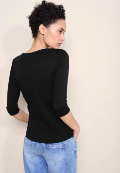 Shirt In Unifarbe