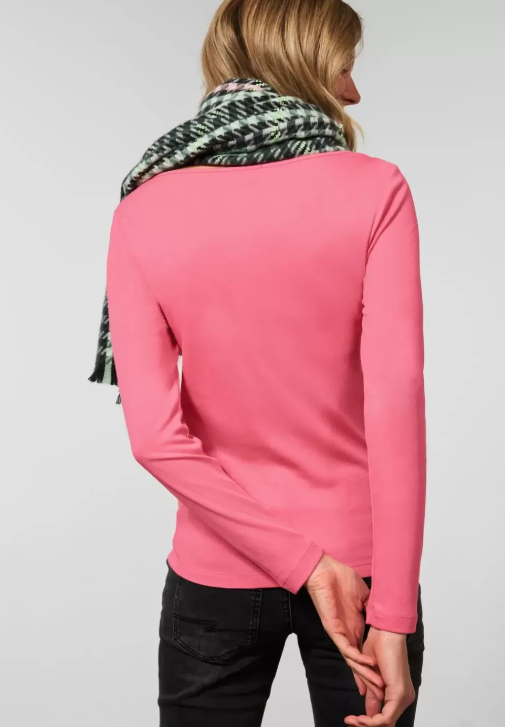 Shirt In Unifarbe