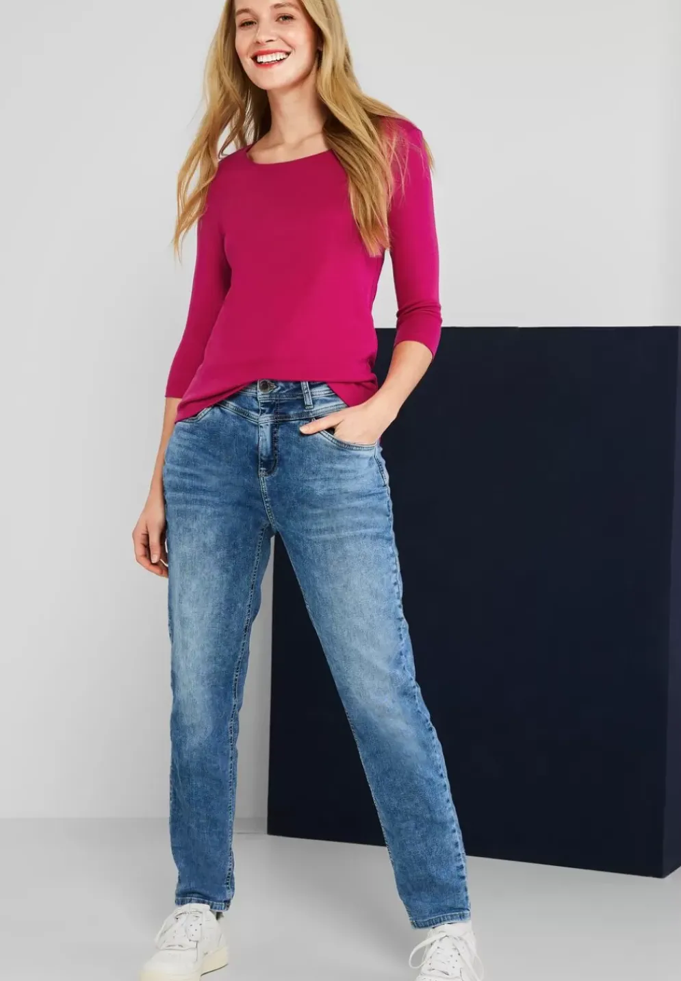 Shirt In Unifarbe