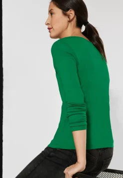 Shirt In Unifarbe