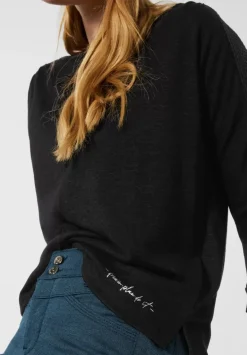 Shirt In Unifarbe