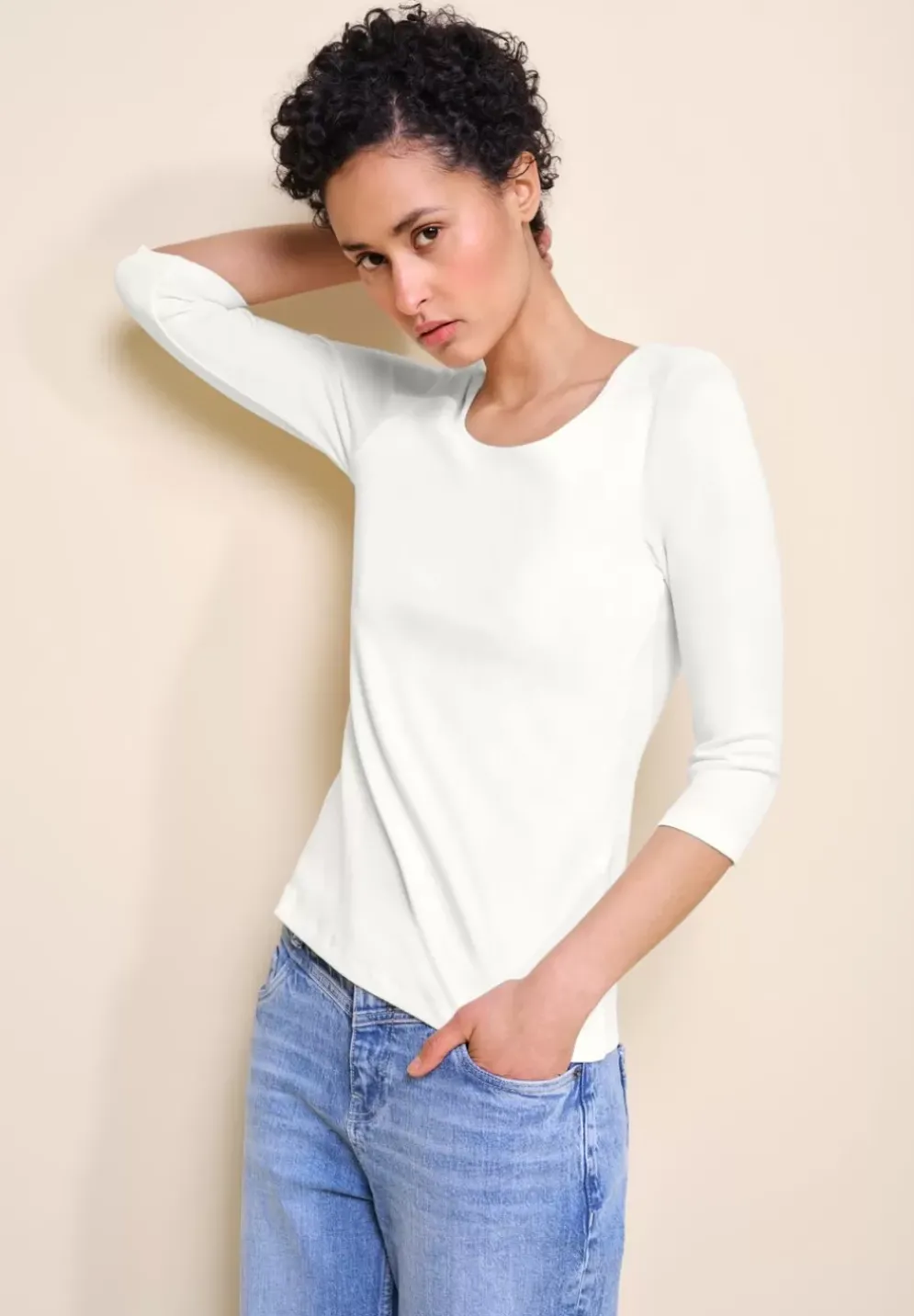 Shirt In Unifarbe