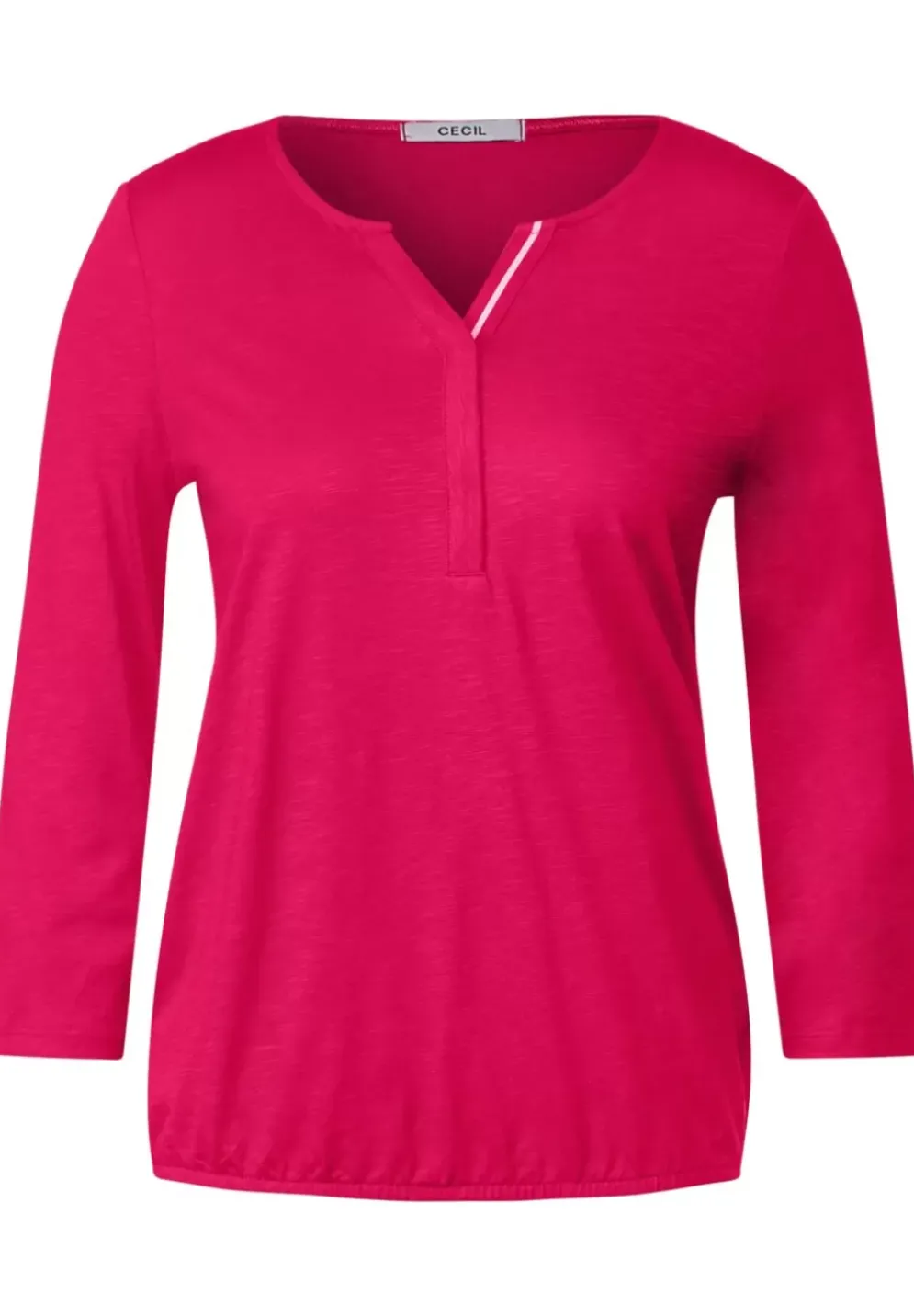 Shirt In Unifarbe
