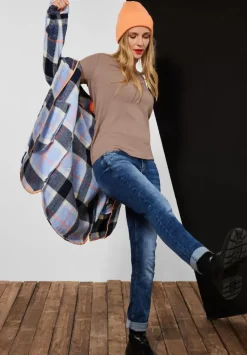 Shirt In Unifarbe