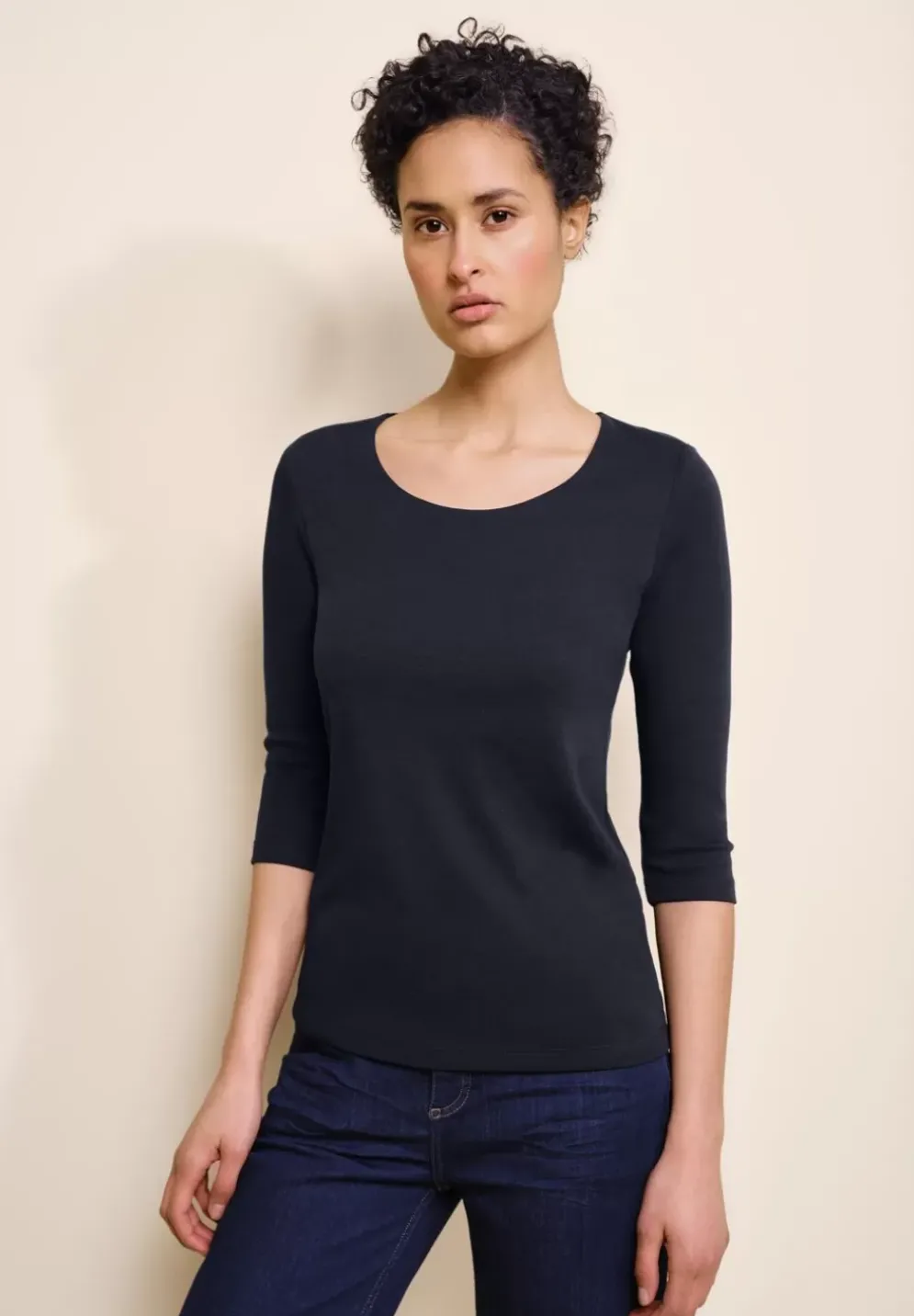 Shirt In Unifarbe